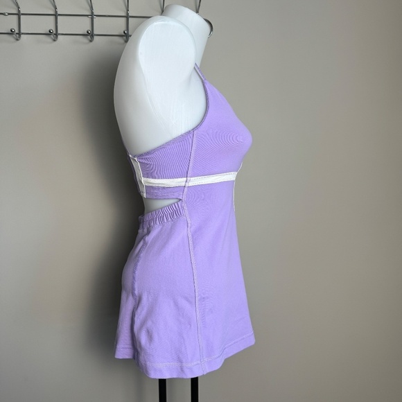 Lululemon Women's Purple Dance Strap Open Back Activewear Tank Top Size 6 - Picture 2 of 12